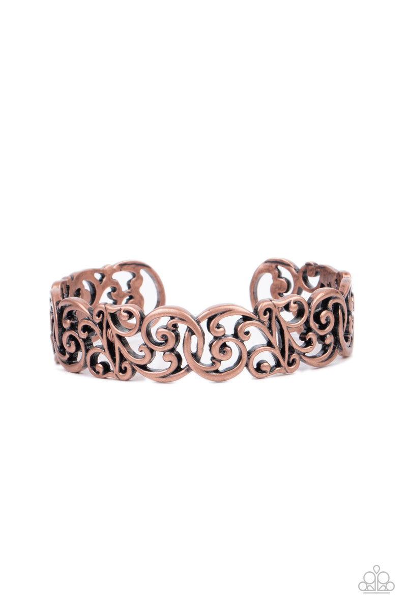 Copper bangle sale bracelet paparazzi