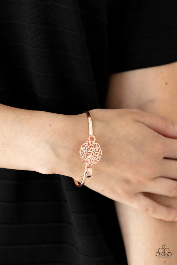 Filigree Fiesta Rose Gold Bracelet