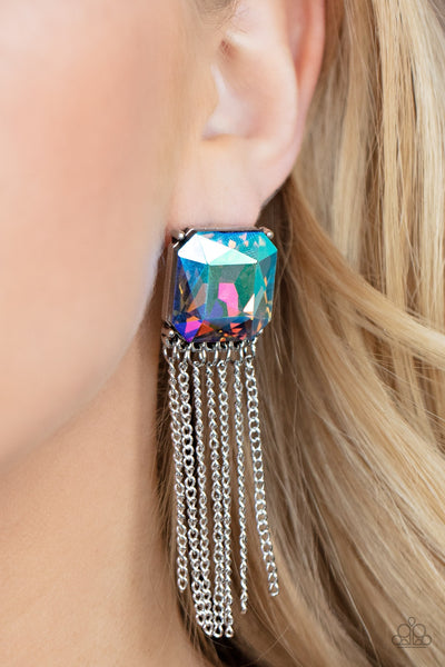 Paparazzi Supernova Novelty - Multi Earrings