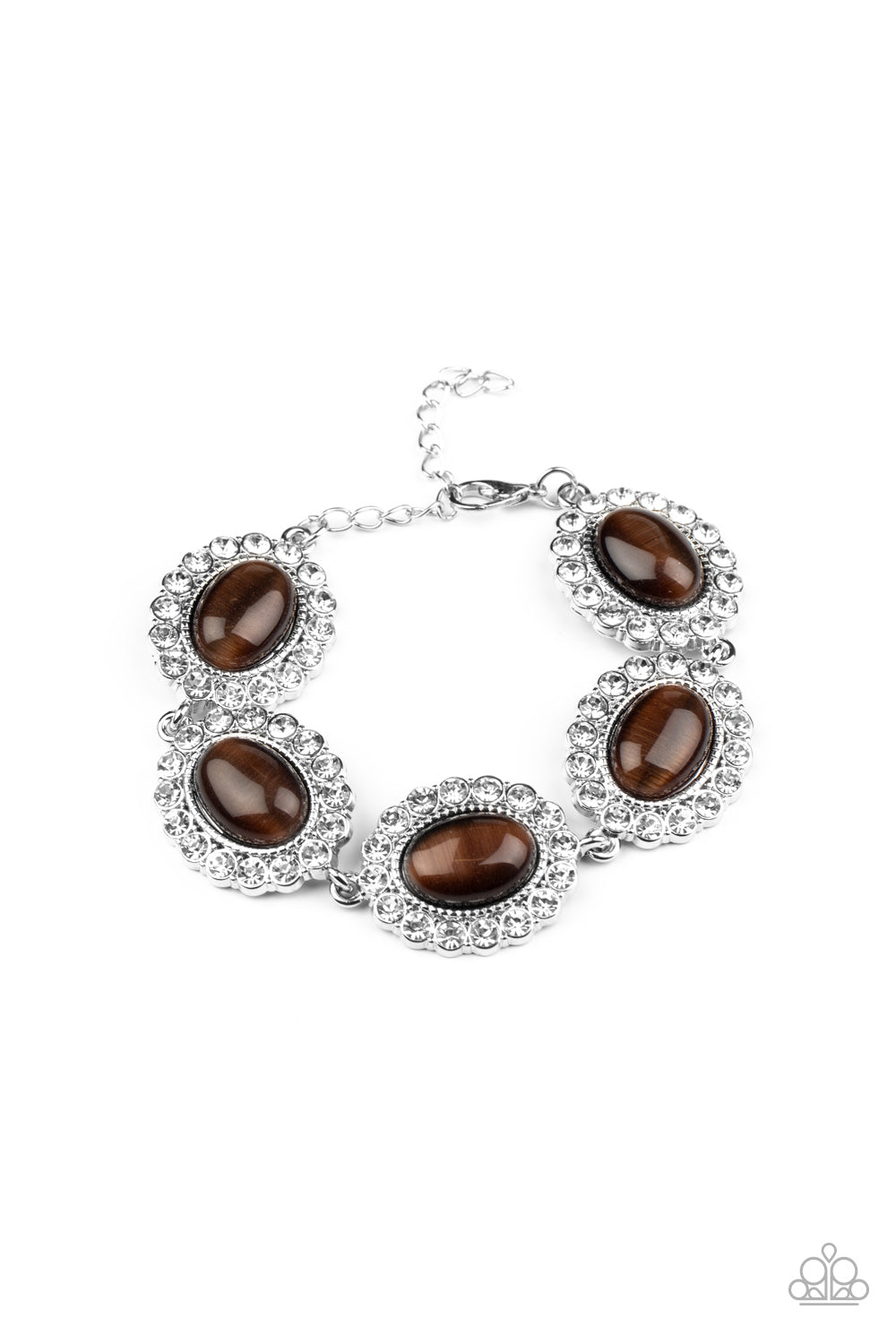 Demurely Diva Brown Bracelet