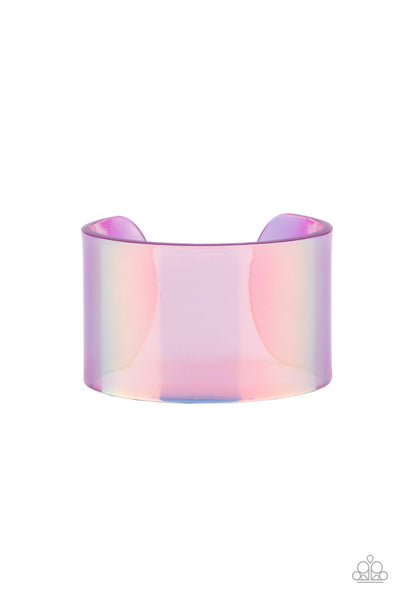 Paparazzi Holographic Aura - Purple Bracelet