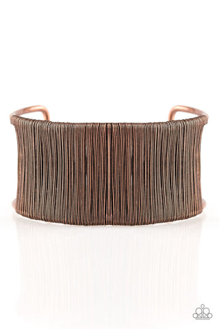 Paparazzi Metal Mecca - Copper Bracelet