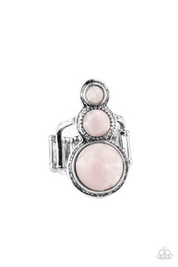 Paparazzi Marbled Magnificence - Pink Ring