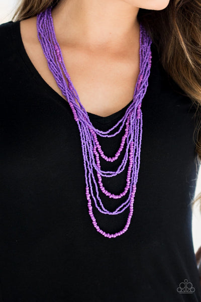 Paparazzi Totally Tonga - Purple Necklace