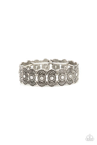 Paparazzi Rapturous Romance - White Bracelet