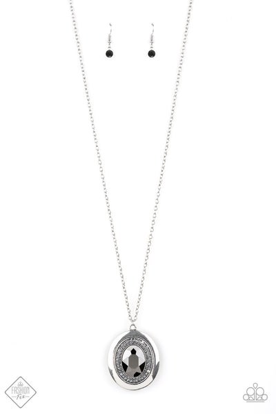 Paparazzi Castle Couture Silver Necklace