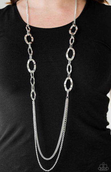 Paparazzi Street Beat - Silver Necklace