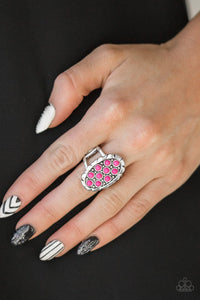 Paparazzi Cactus Garden Pink Ring