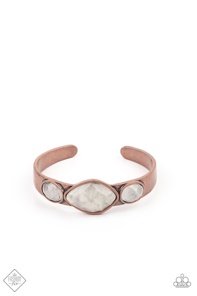 Paparazzi Next Stop, Olympus! Copper Cuff Bracelet