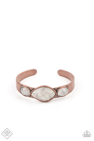 Paparazzi Next Stop, Olympus! Copper Cuff Bracelet